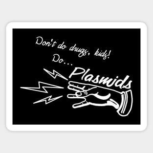 Do Plasmids (White) Sticker